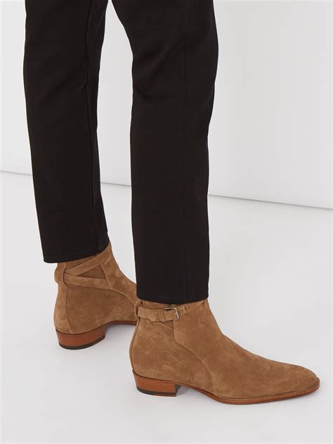 ysl mens ankle boot 2005|yves saint laurent boots sale.